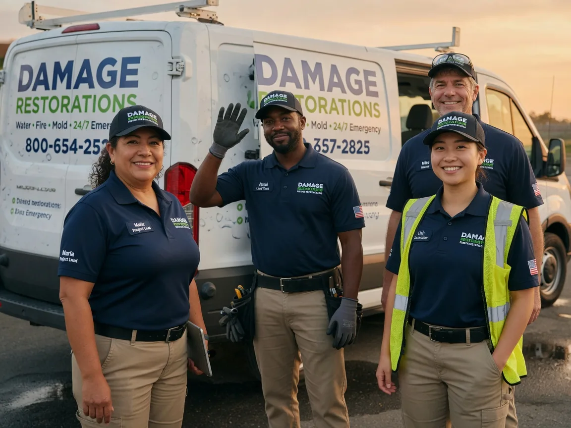 Water Damage Restoration company in Burbank, SD
